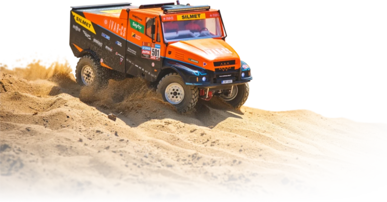 RC model - rallye truck